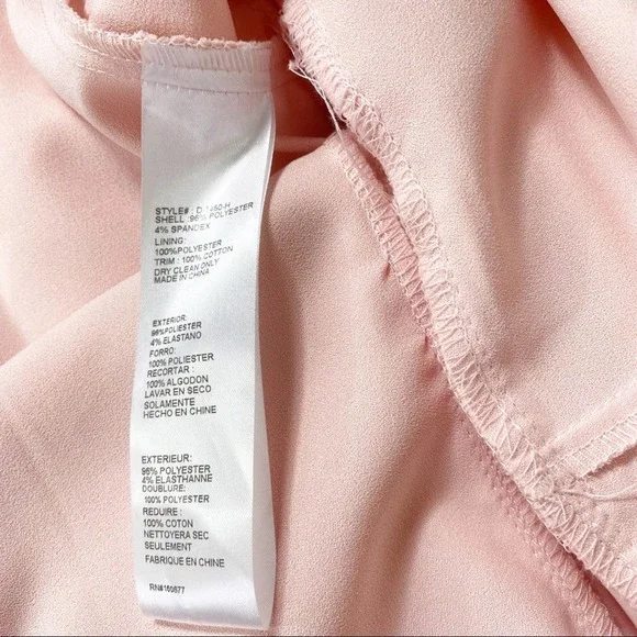 Bloomingdale Aqua Cute dress pink tieredCocktail Party NewYear Wedding Small - Picture 12 of 12